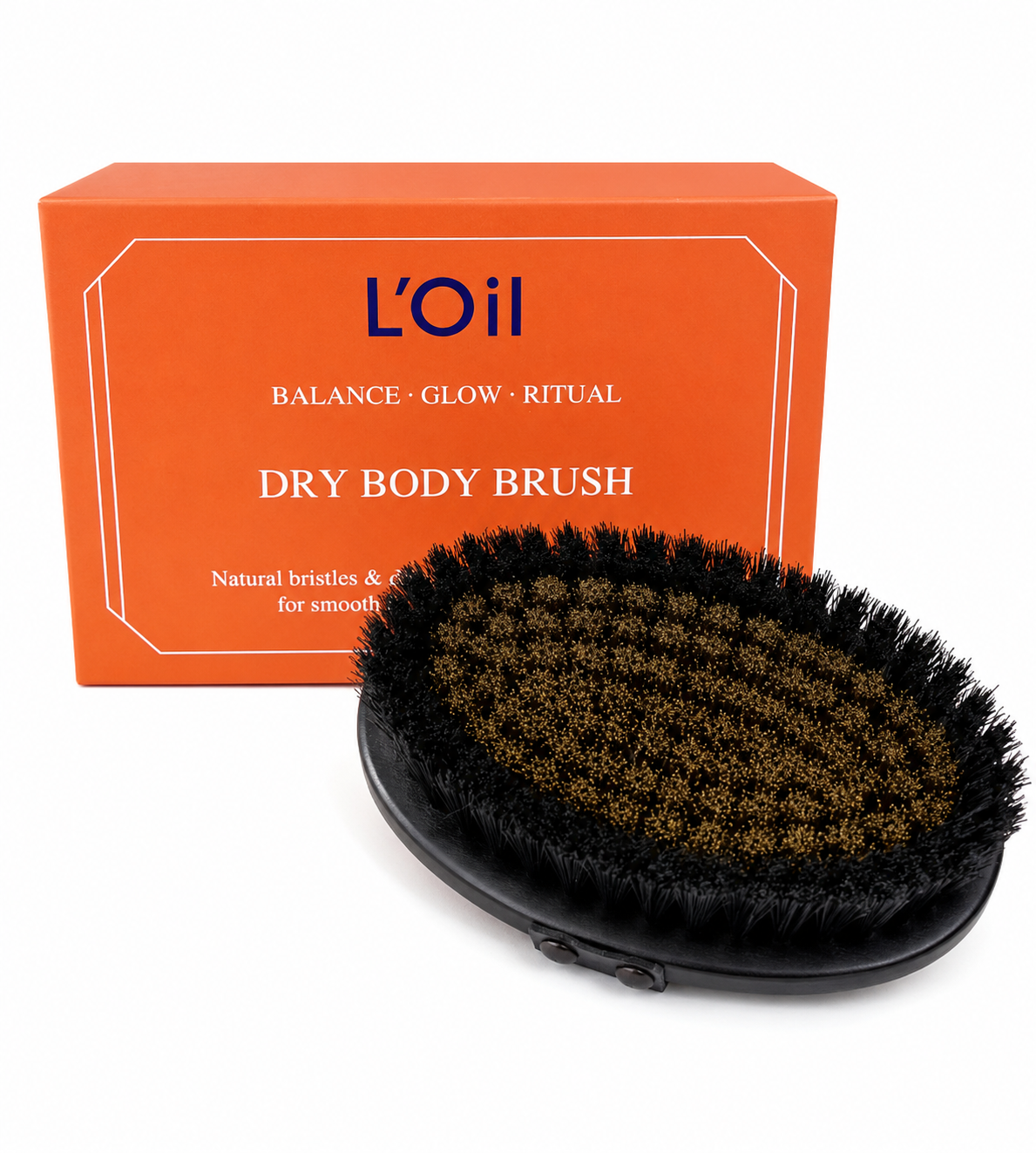 L'Oil Copper Dry Body Brush