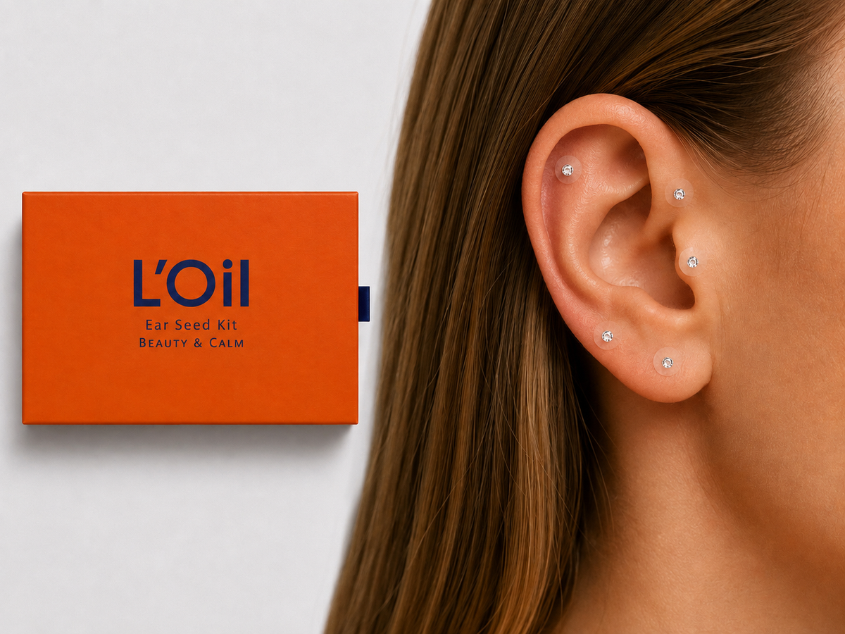 L'Oil Swarovski Crystal Ear Seeds