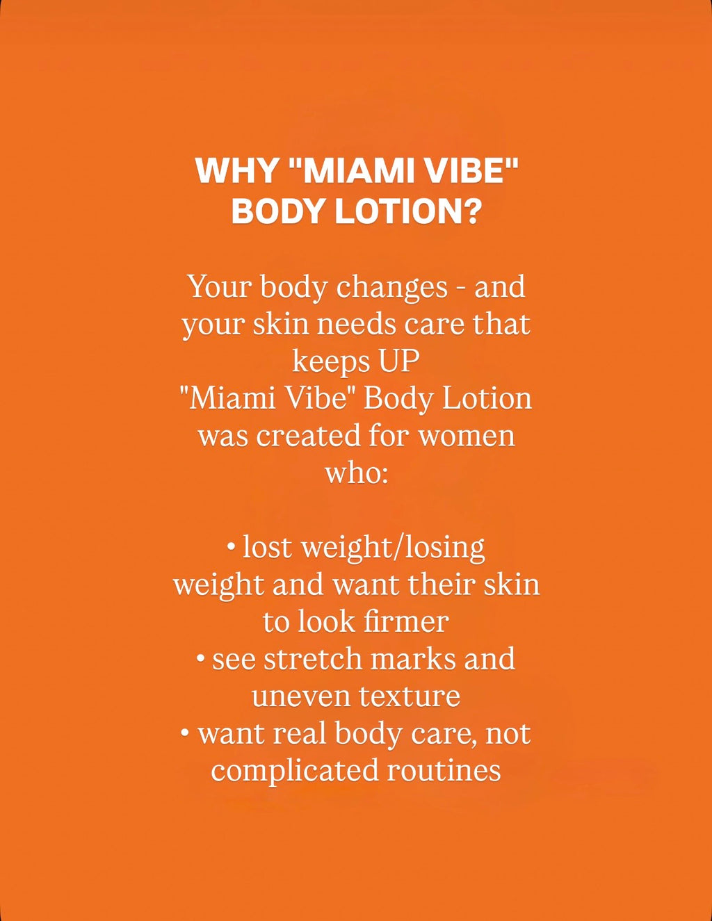MiAMi ViBE - Body Lotion 236 / 8 fl oz